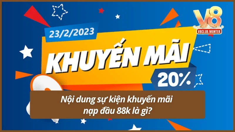 Chương trình ưu đãi nạp tiền lần đầu tại V8club có gì?